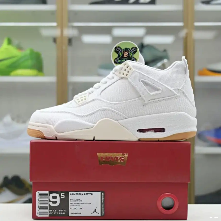 tag) (levis levis white Kimikick Jordan 4 Air Jordan 0423